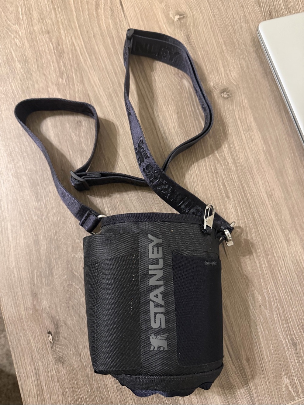 Stanley Black Bottle Carrier Crossbody Bag